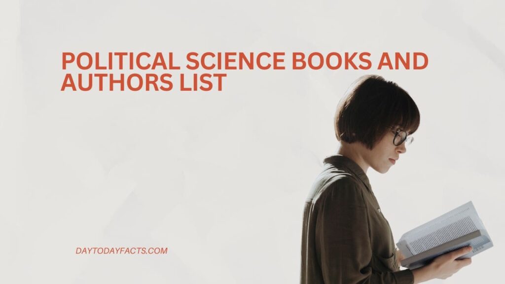 Political Science Books and Authors List