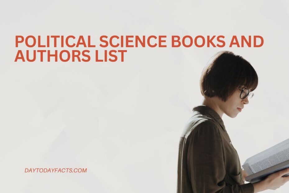 Political Science Books and Authors List