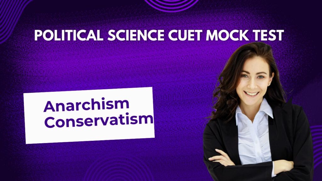 MCQs on Anarchism and Conservatism