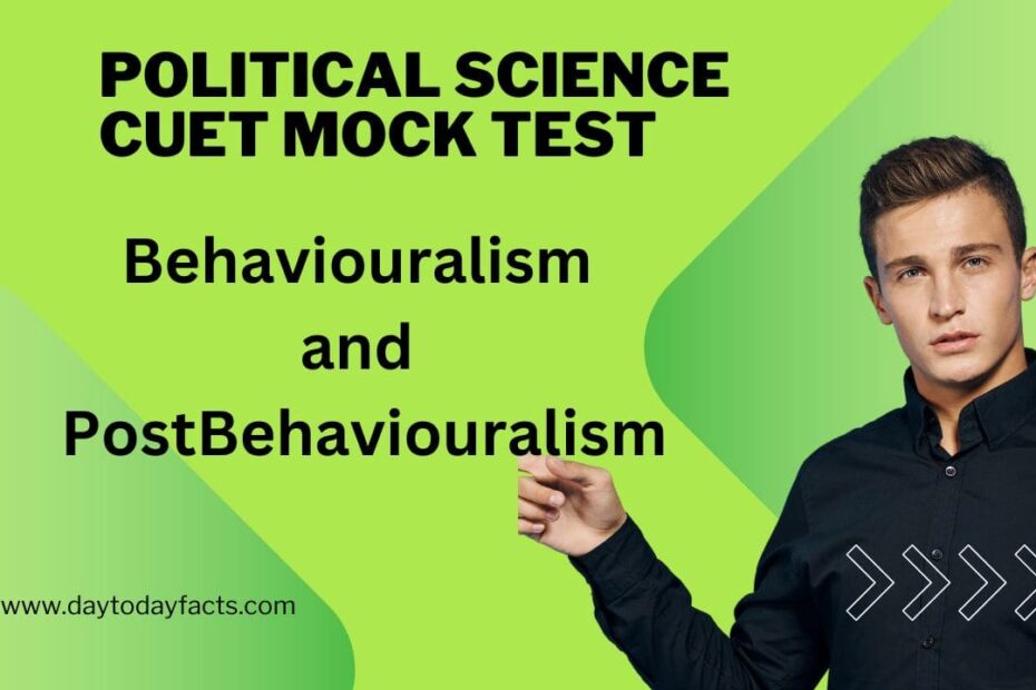 Political Science CUET Mock Test