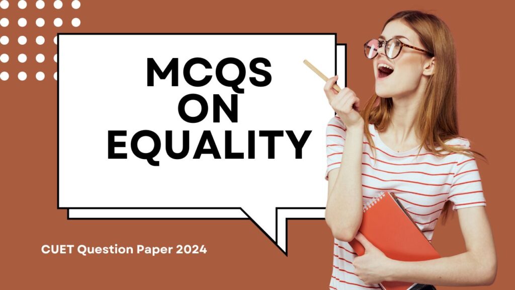 Mcqs on Equality