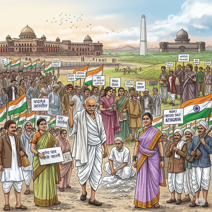 50 MCQs on Indian Freedom Struggle