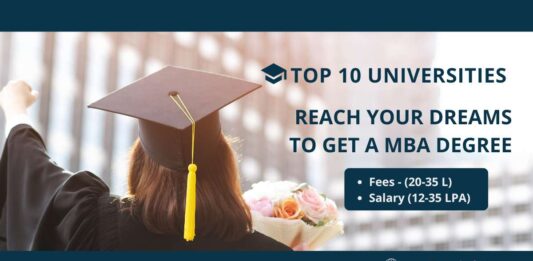 Top 10 private MBA colleges in India in 2025