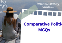 30 Comparative Politics MCQs with Answers Comparative Politics MCQs with Answers